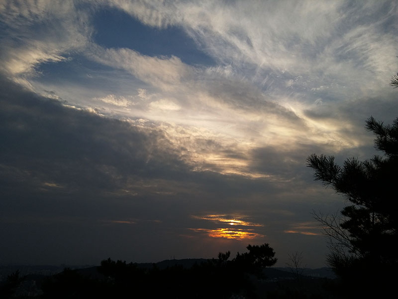 저녁노을(Sunset)이 아름다운 인왕산(Inwangsan) 
