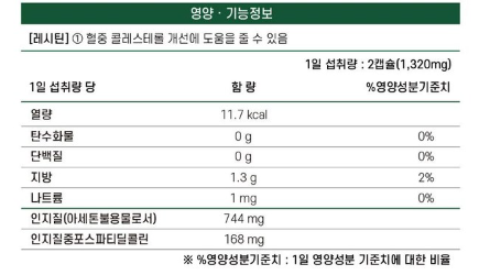 성분표