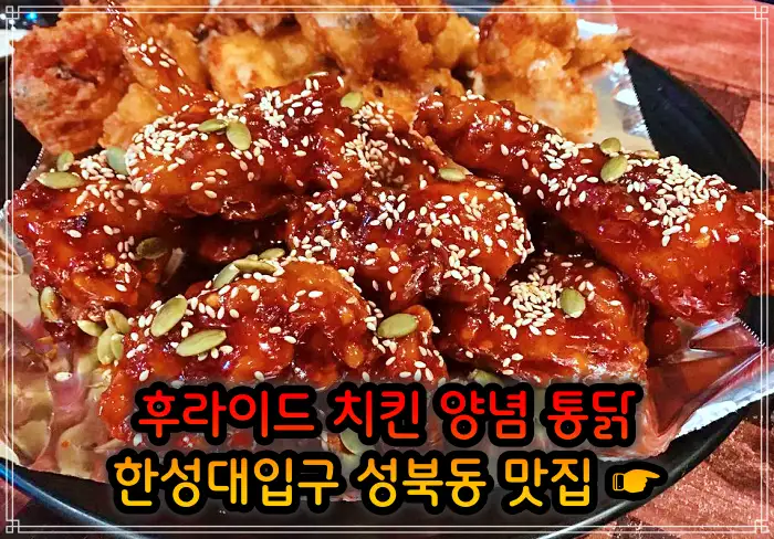 성북동 한성대입구 맛집 후라이드 치킨