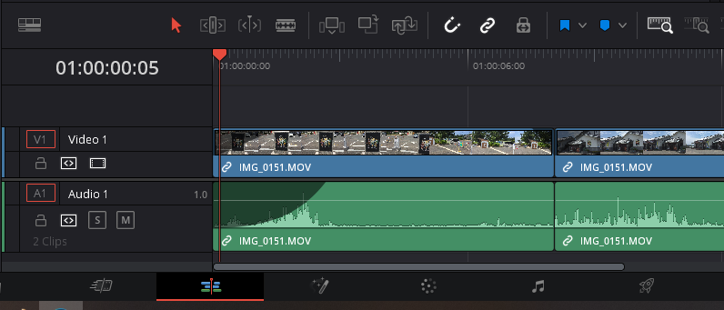 오디오 페이드인 페이드아웃 적용법 2