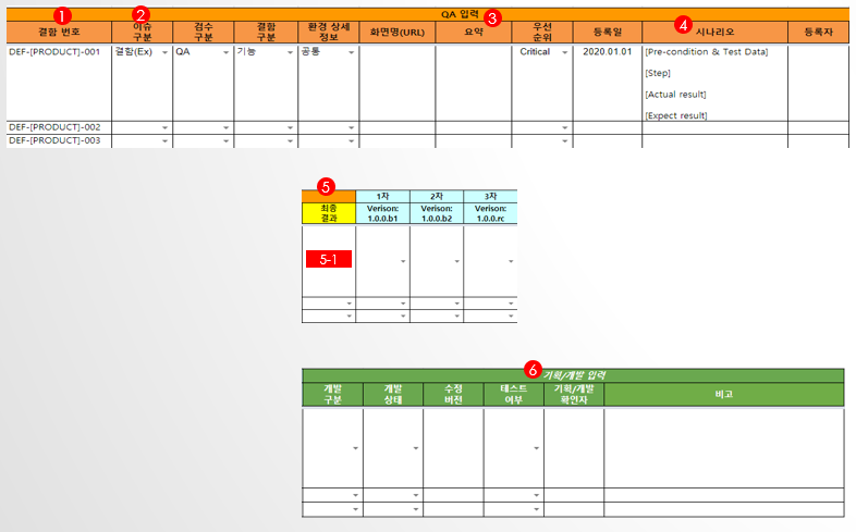  [GoogleSheet 활용] 테스트 프로세스 구축 5강 - 이슈 등록 및 모니터링