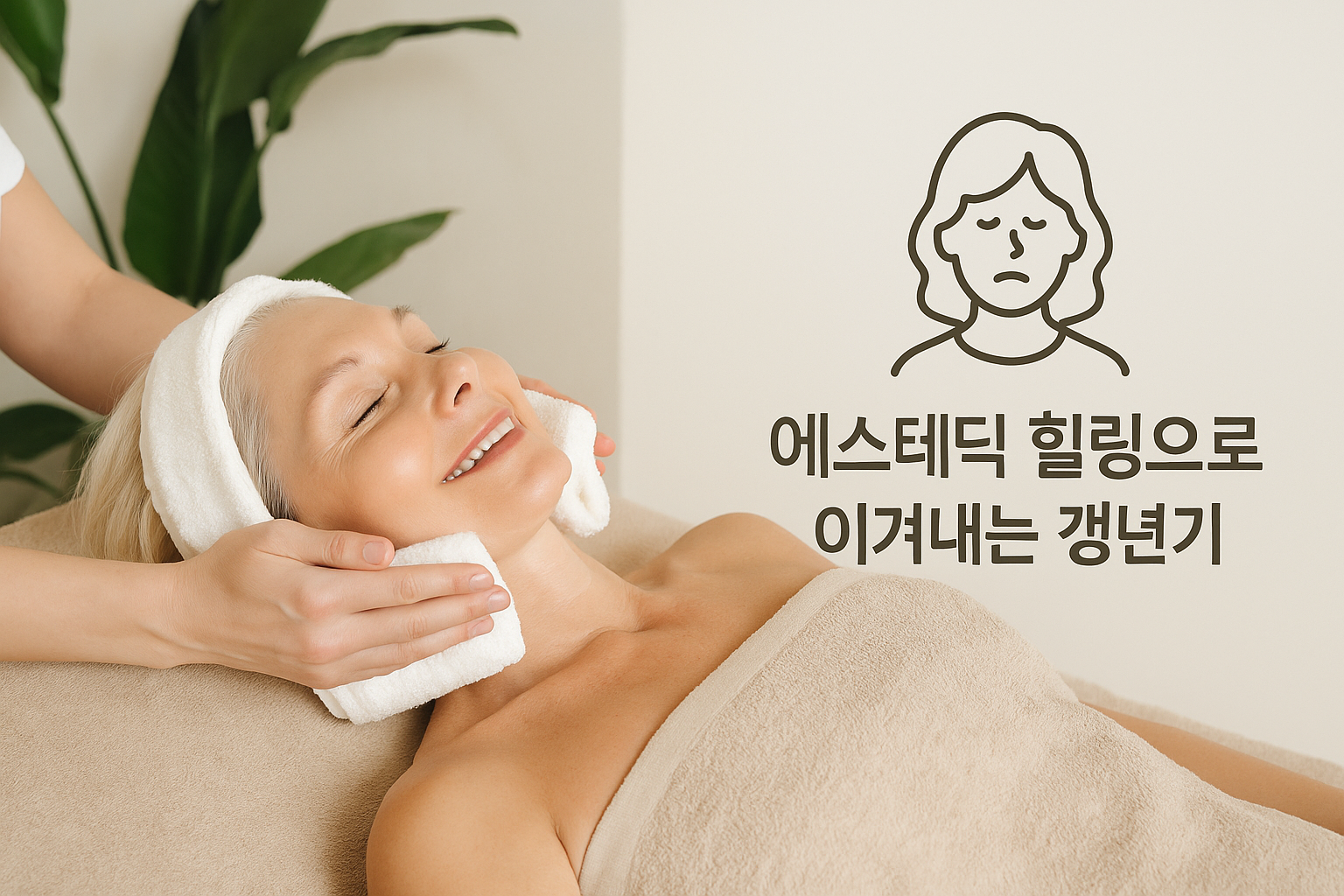 중년 갱년기 에스테딕 요법 이미지