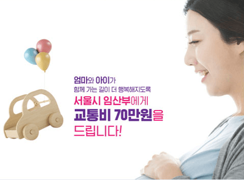 서울시-임산부-교통비-70만원-지원-대중교통비-자가유류비-여성임산부사진