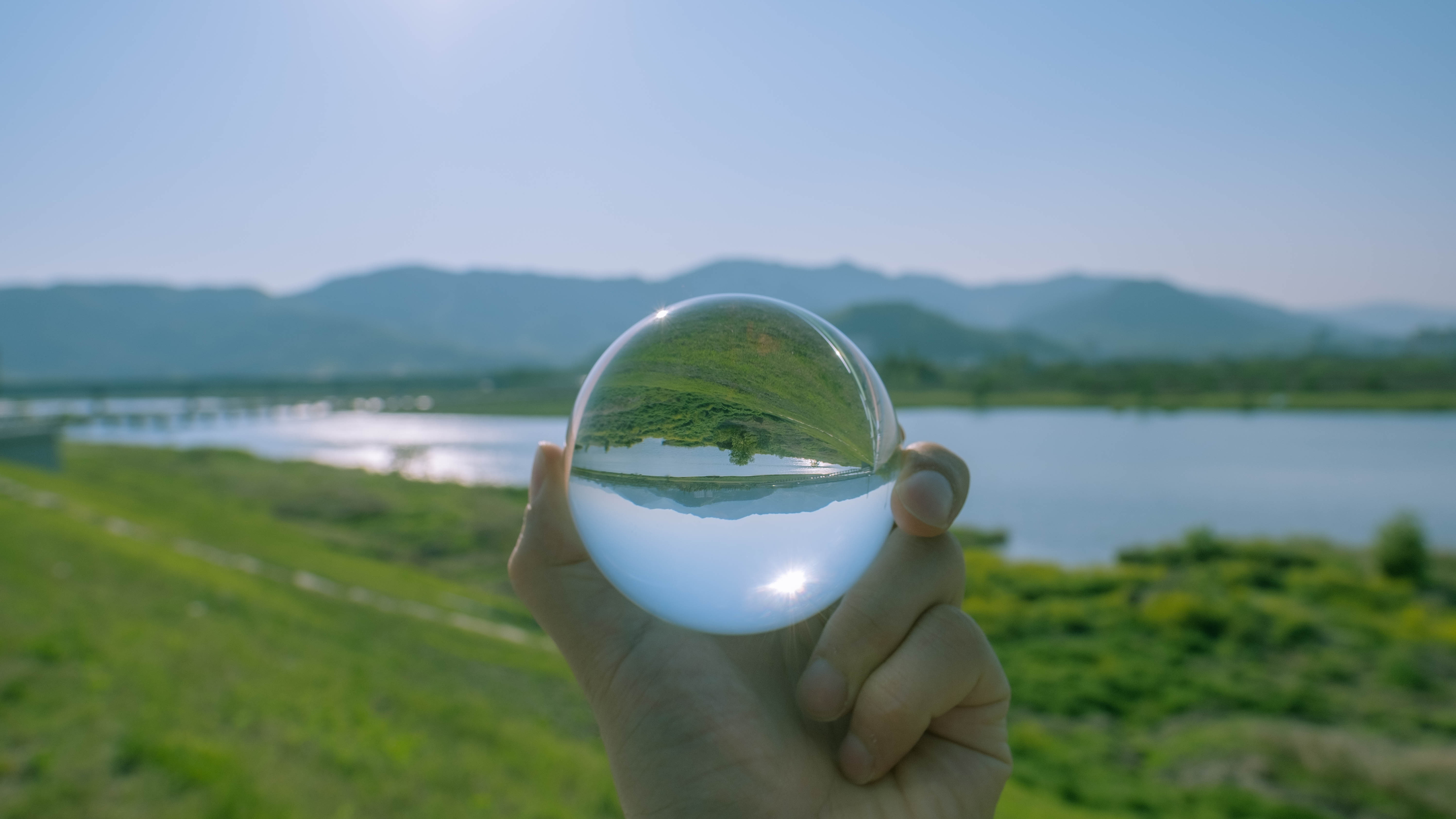  [사진]크리스탈 렌즈볼을 이용해서 찍은 풍경