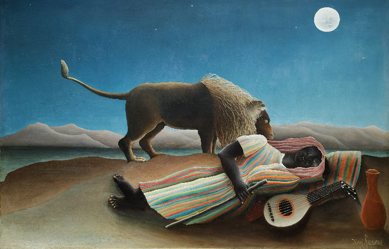 The Sleeping Gypsy&#44; 1897&#44; MoMA