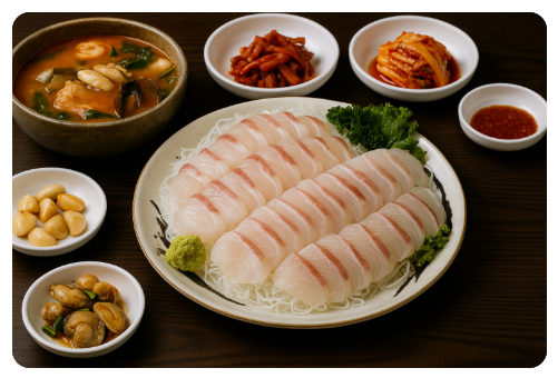 Cheonghaehoetjipsusan (청해횟집수산) 1