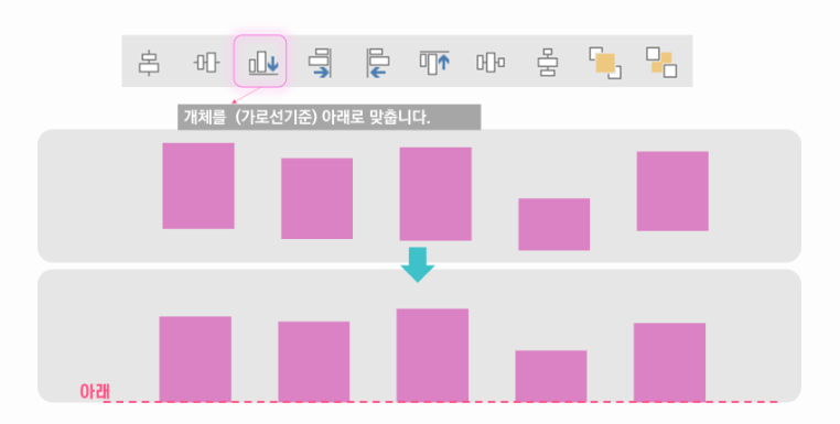 PPT 도형 및 개체 정렬 (맞춤)방법: 빠르게 작업하는 꿀팁!