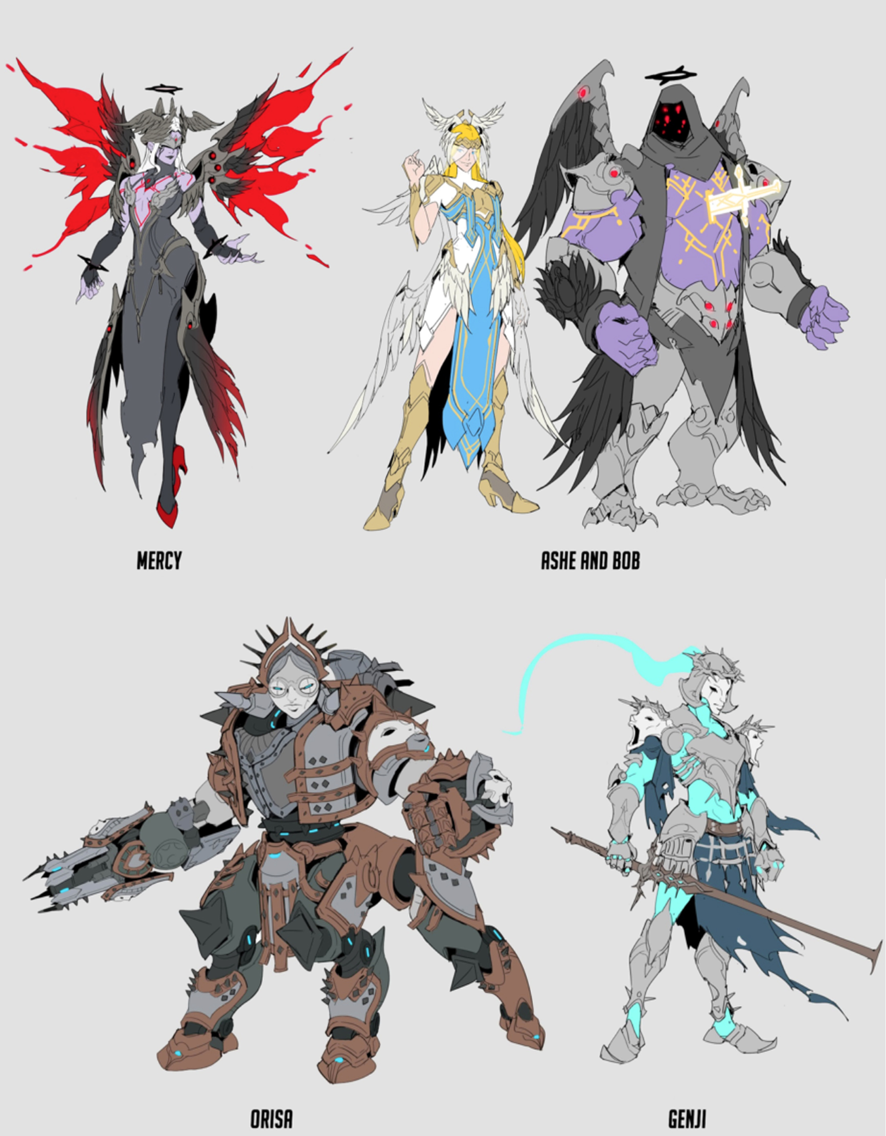OW2, 새로운 설문조사 스킨 컨셉 공개...뱀파이어,웨딩,8비트,바이커,메카 아니메 外 OW2, 새로운 설문조사 스킨 컨셉 공개...뱀파이어,웨딩,8비트,바이커,메카 아니메 外