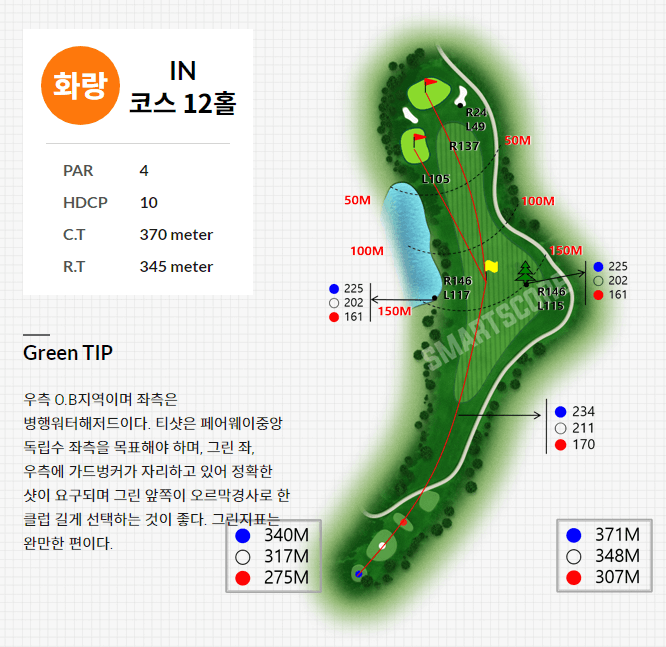 경주신라 컨트리클럽 화랑코스 12