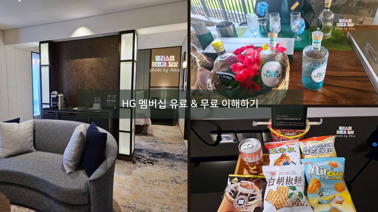 호텔 멤버십 공부 - IHG 무료 + 유료 멤버십 알아보기 가격 혜택 정보