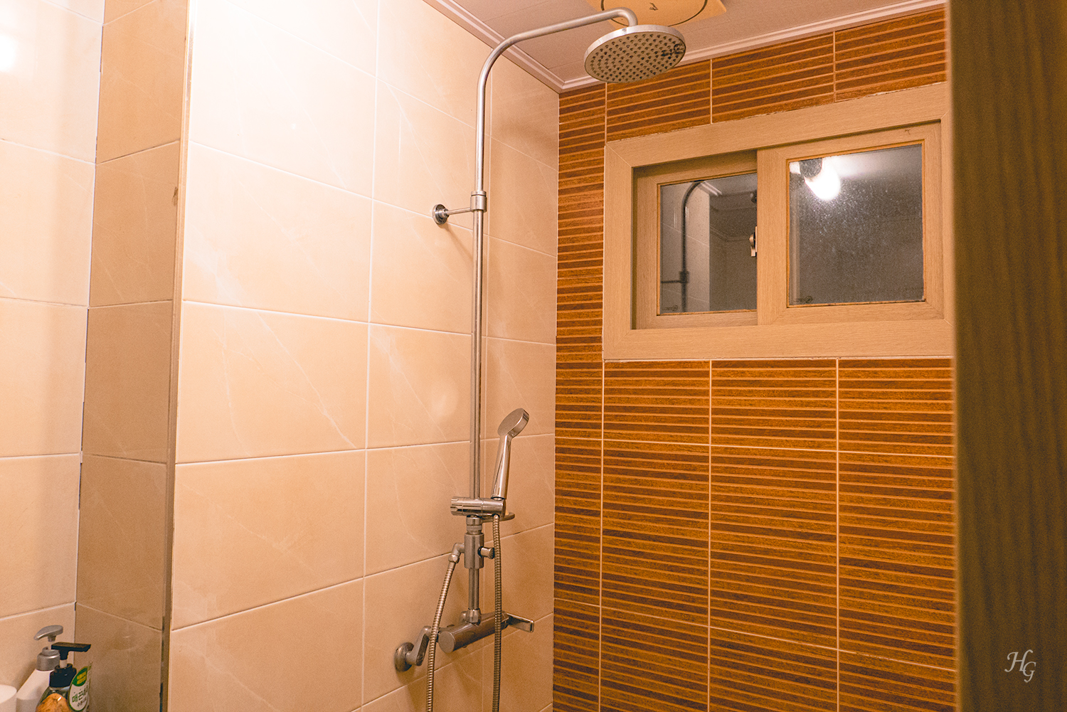 제주 한림읍 협재로 숙소 라파로마 휴양펜션 샤워실