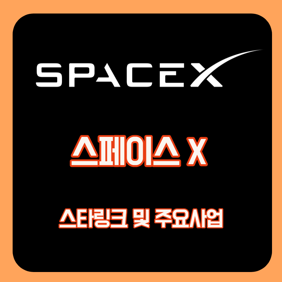  SpaceX(스페이스X) 스타링크 및 주요사업