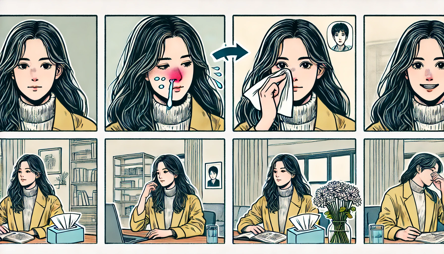 노란 콧물 방치했다가 대학병원까지 갔어요