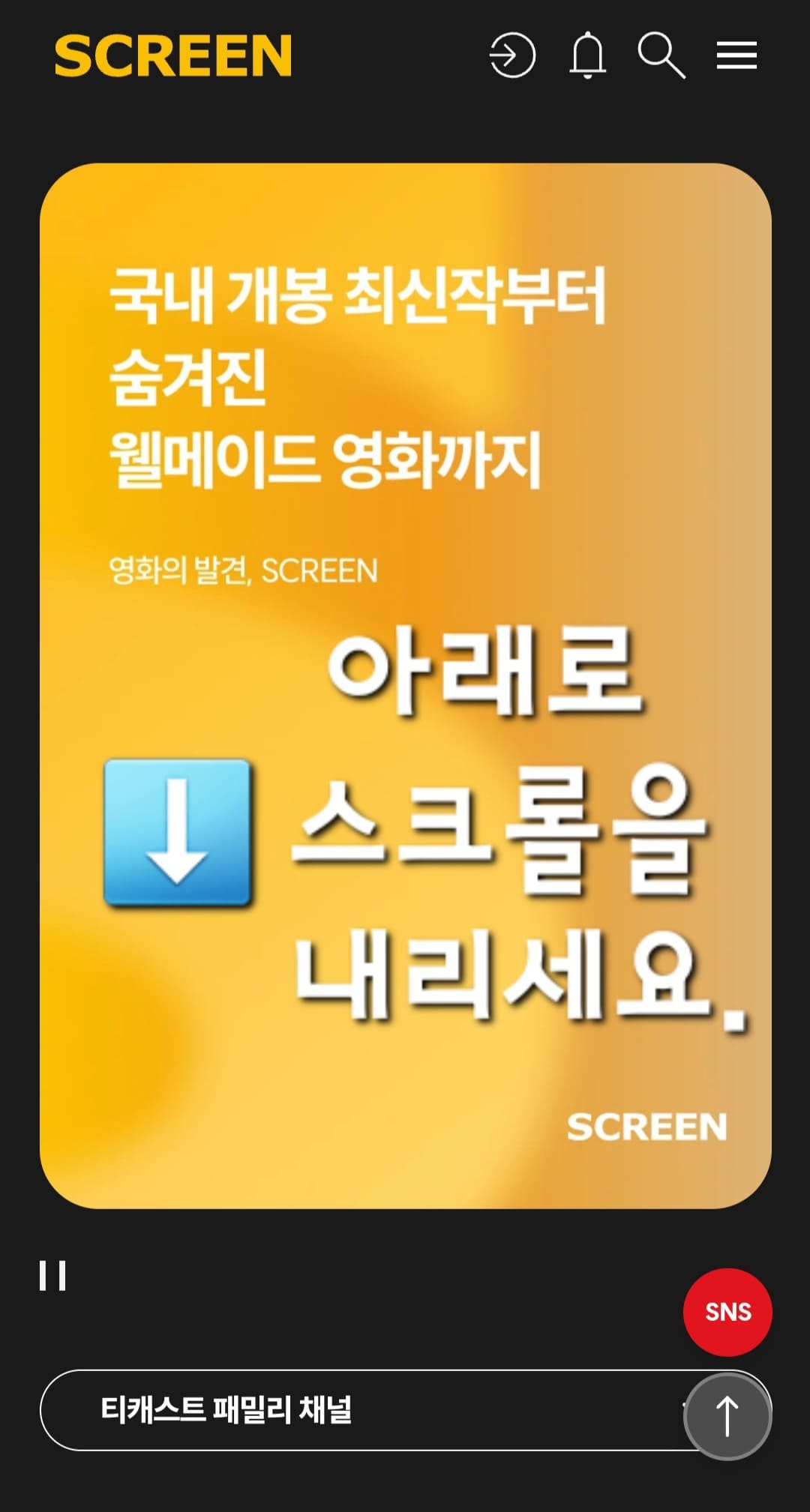 SCREEN(스크린)-편성표-및-채널번호-확인하는-방법-안내-아래로-조금만-스크롤을-내리면-더-많은-정보를-확인할-수-있는데요.