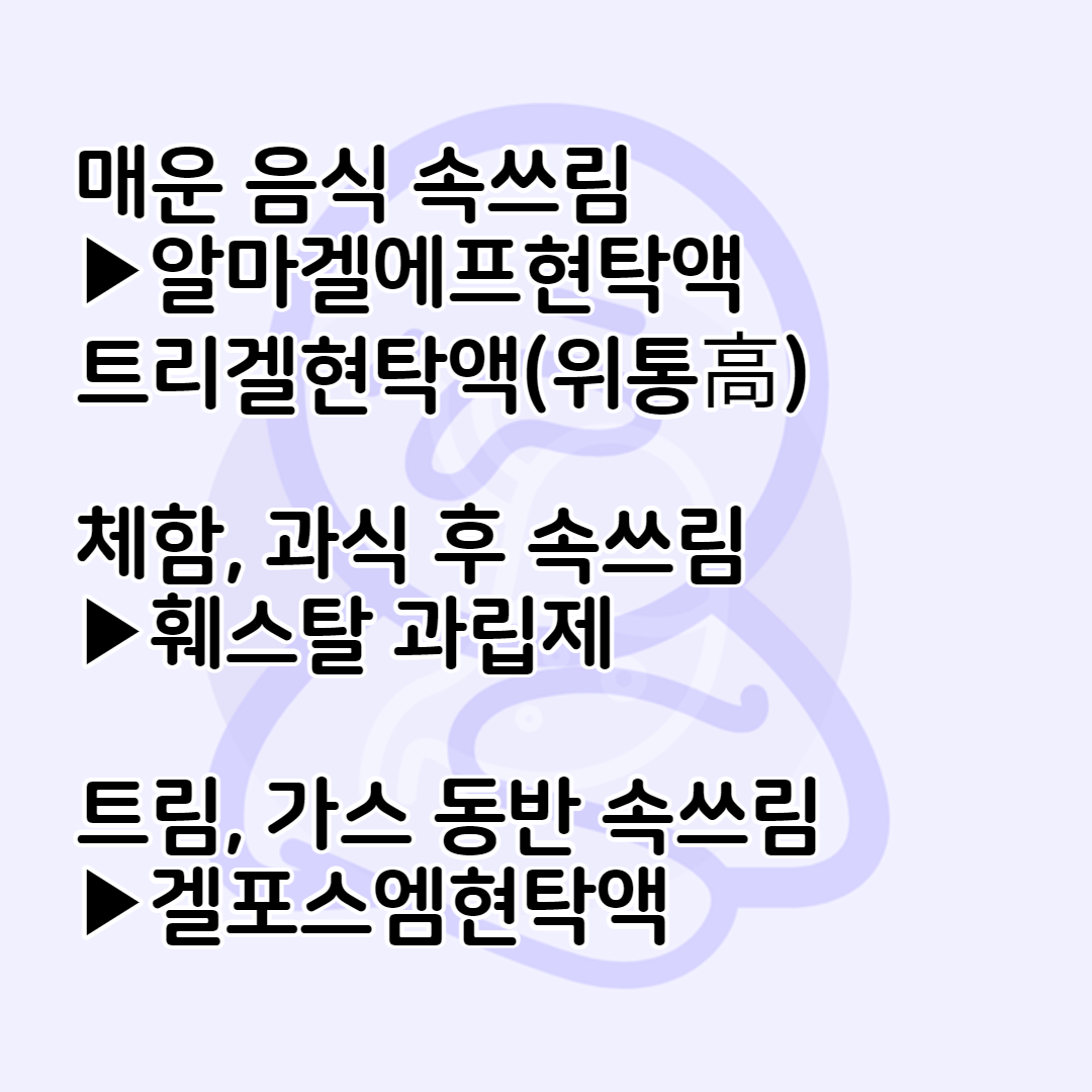 속쓰림약