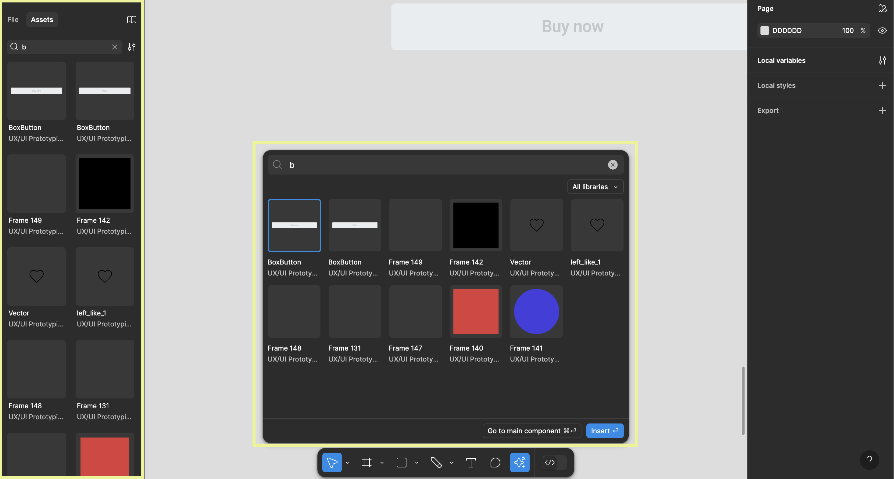 [Figma] Component & Variants