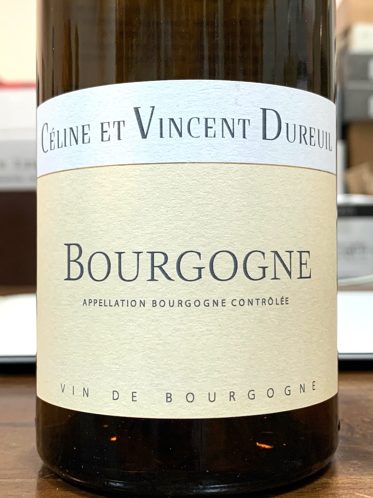 Celine et Vincent Dureuil Bourgogne Blanc 2017