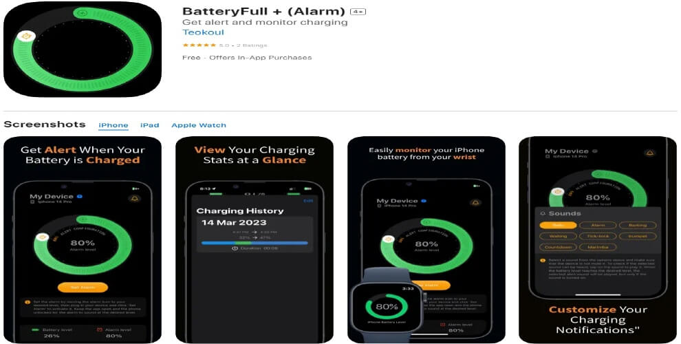 BatteryFull + (Alarm)