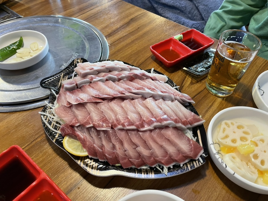 3kg 방어회까지 입호강한날 가락수산시장 킹크랩 4