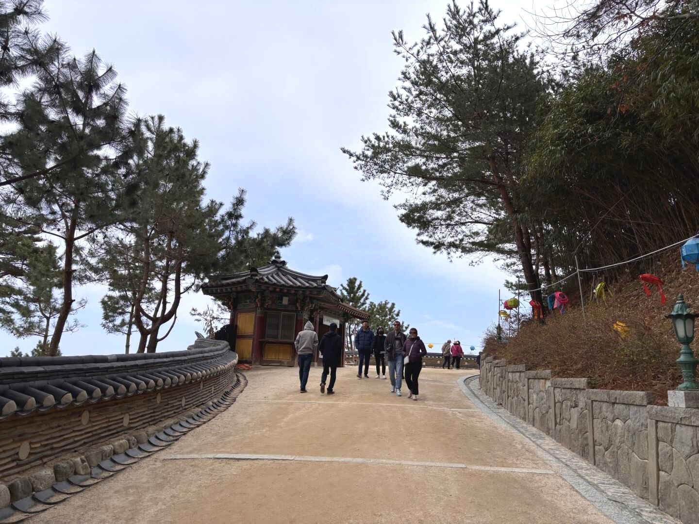 다래헌 가는길