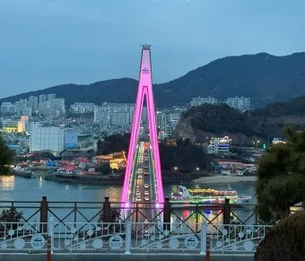 여수 돌산대교 야경 명소 BEST3 야경 명소 주차장 위치_2