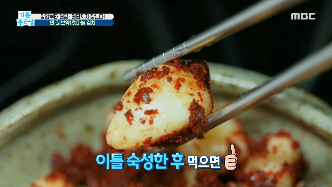  기분 좋은 날 갱년기 남성 항암 혈압 혈당 잡는 마늘 /양파 효능 효과 갱년기 여성 유산균 마늘 김치 소고기 마늘 보양밥 버터 양파잼 양파 장아찌 풋마늘 찜 흑마늘 활용 레시피 퀘르세틴 알..