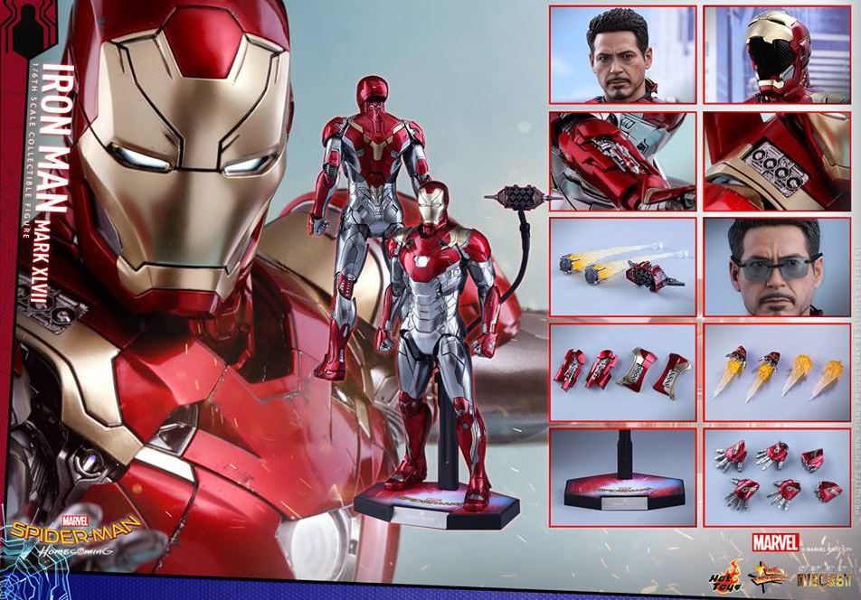  [핫토이] 스파이더맨 : 홈커밍 아이언맨 마크 47 Ironman mark 47. 재판