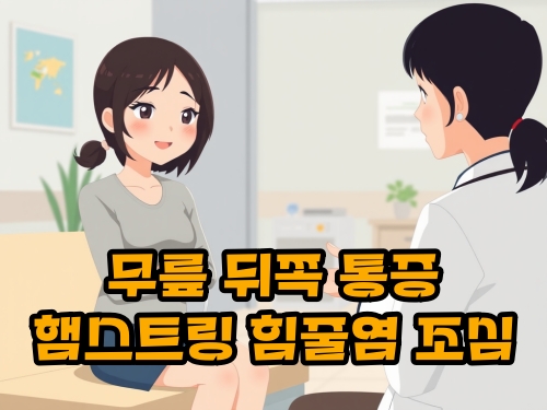 무릎-뒤쪽-통증-햄스트링-힘줄염-증상-원인