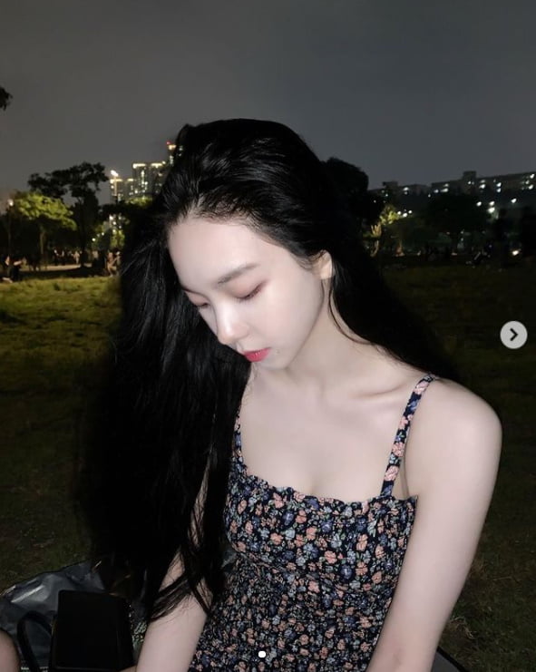  [에스파] 카리나, 몸 전체가 새하얀 애기피부