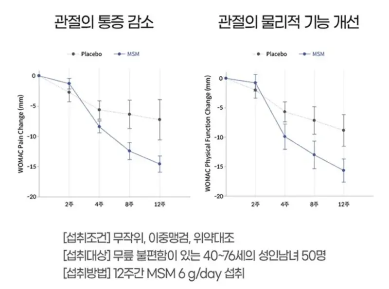 MSM-개선효과