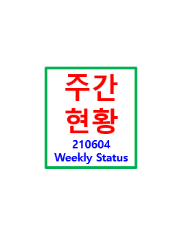  보유종목 주간현황 - 210604