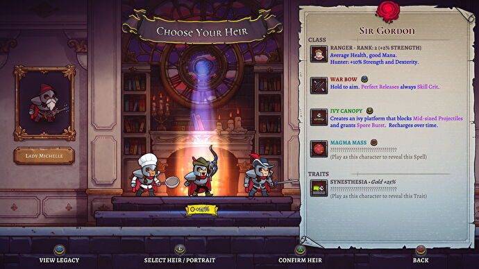  로그 레거시 2 리뷰, Rogue Legacy 2