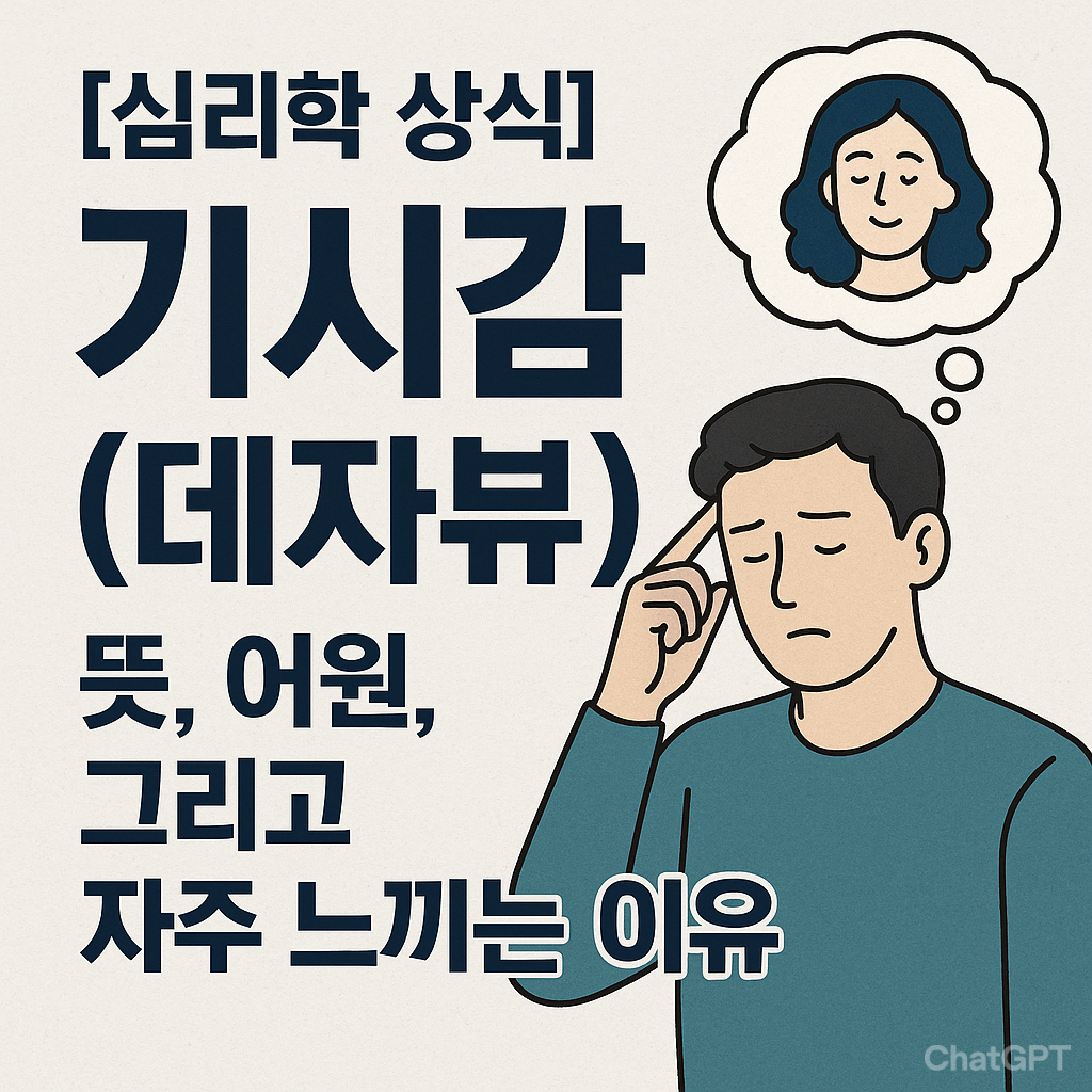 기시감 데자뷔