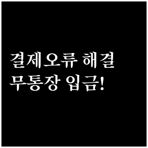 기능장 실기 접수 결제 오류 해결 및..