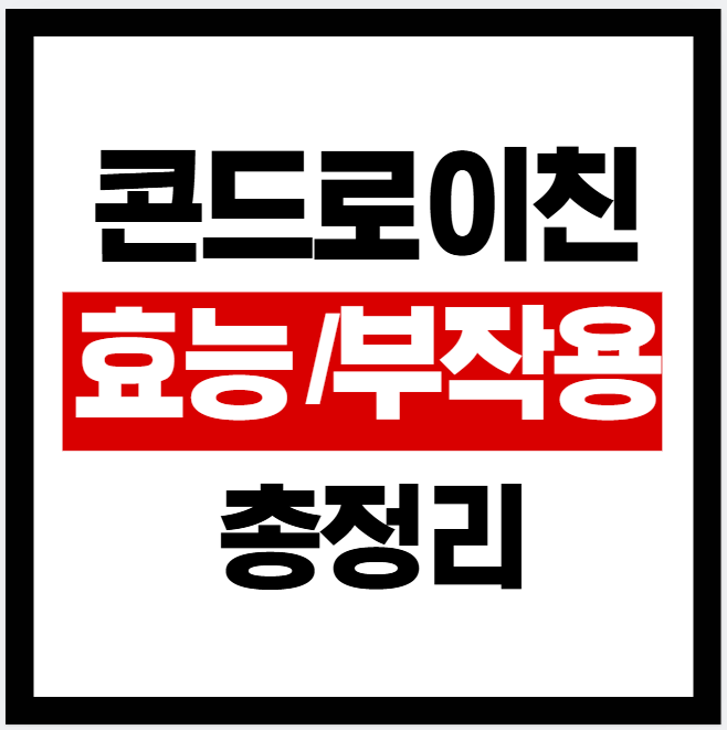 콘드로이친 효능