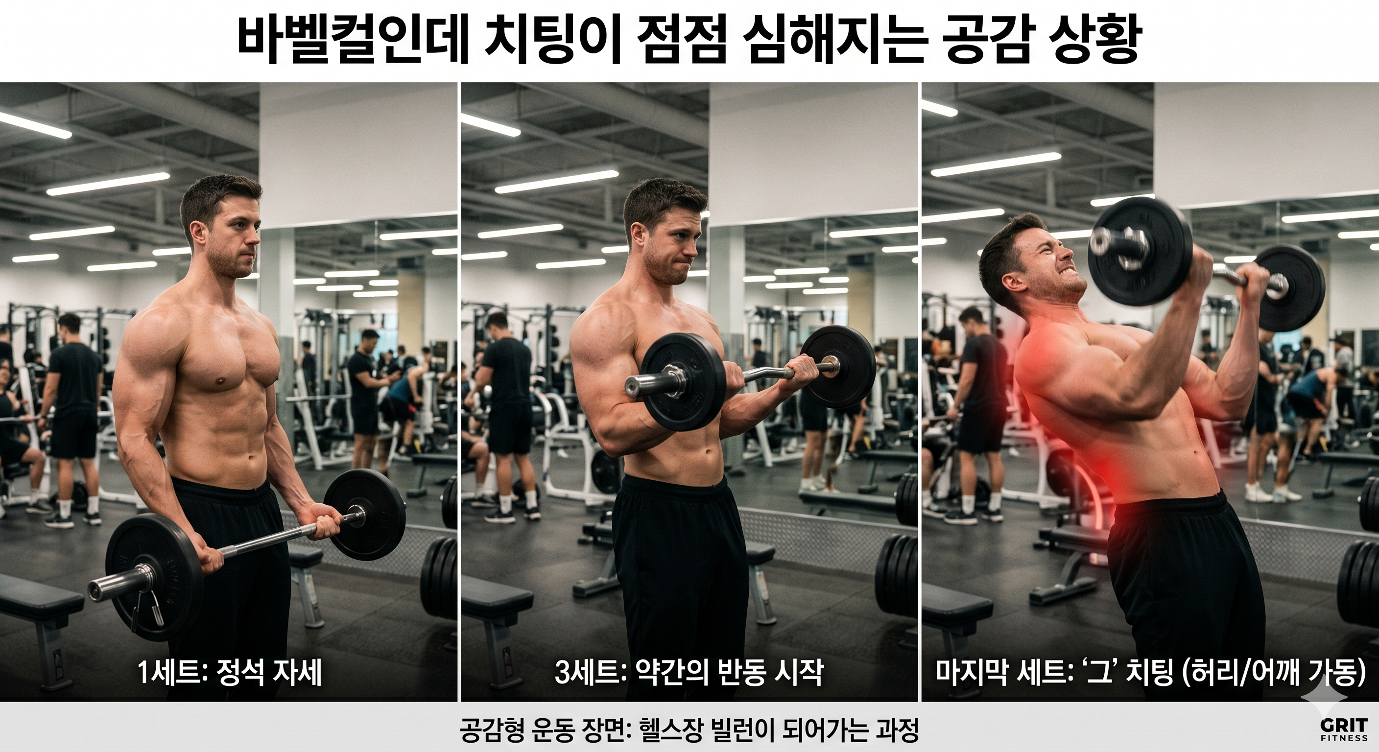 바벨컬인데 치팅이 점점 심해지는 공감 상황