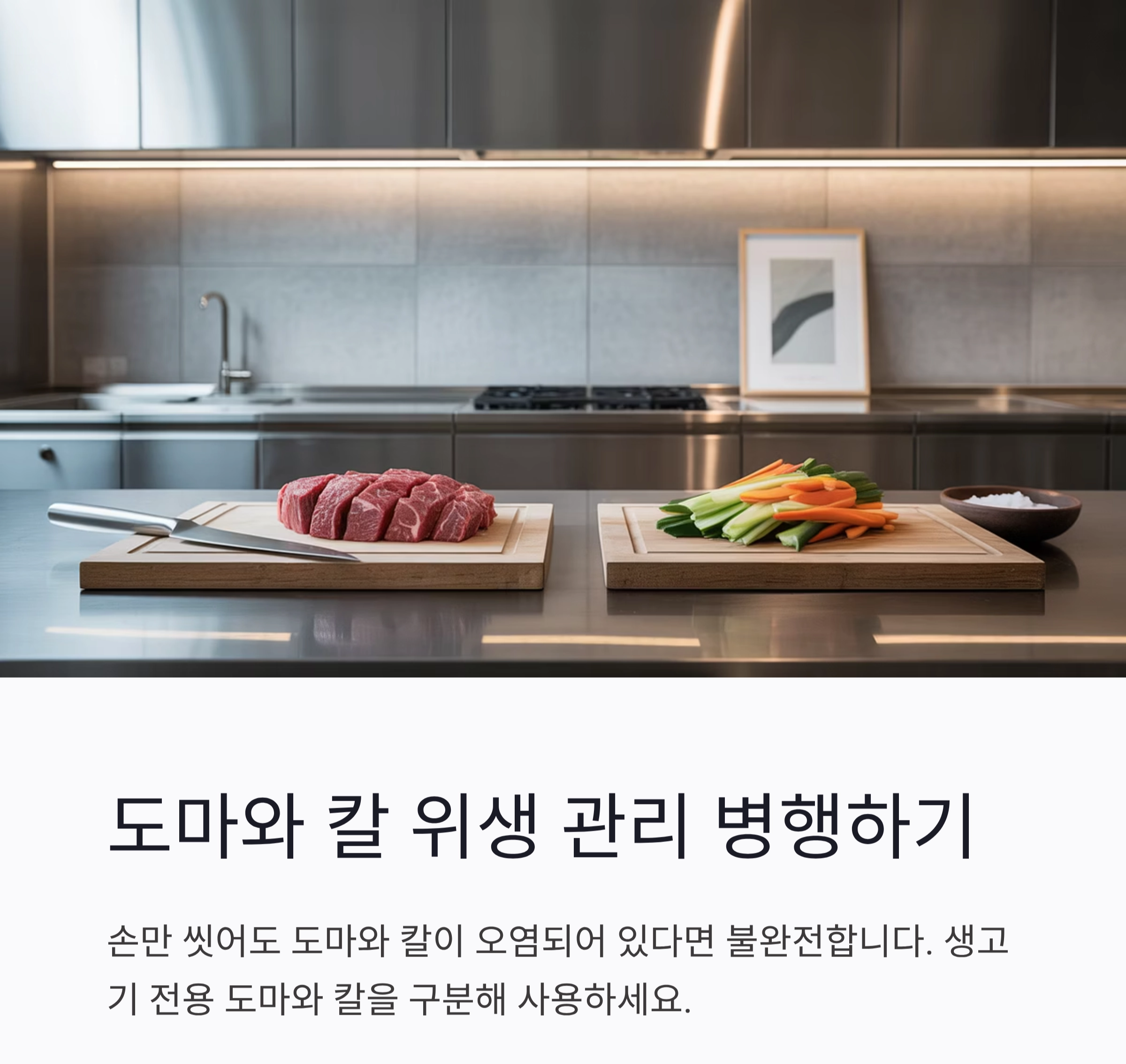 생고기 만진 후 손 씻는 정확한 타이밍과 위생 비밀