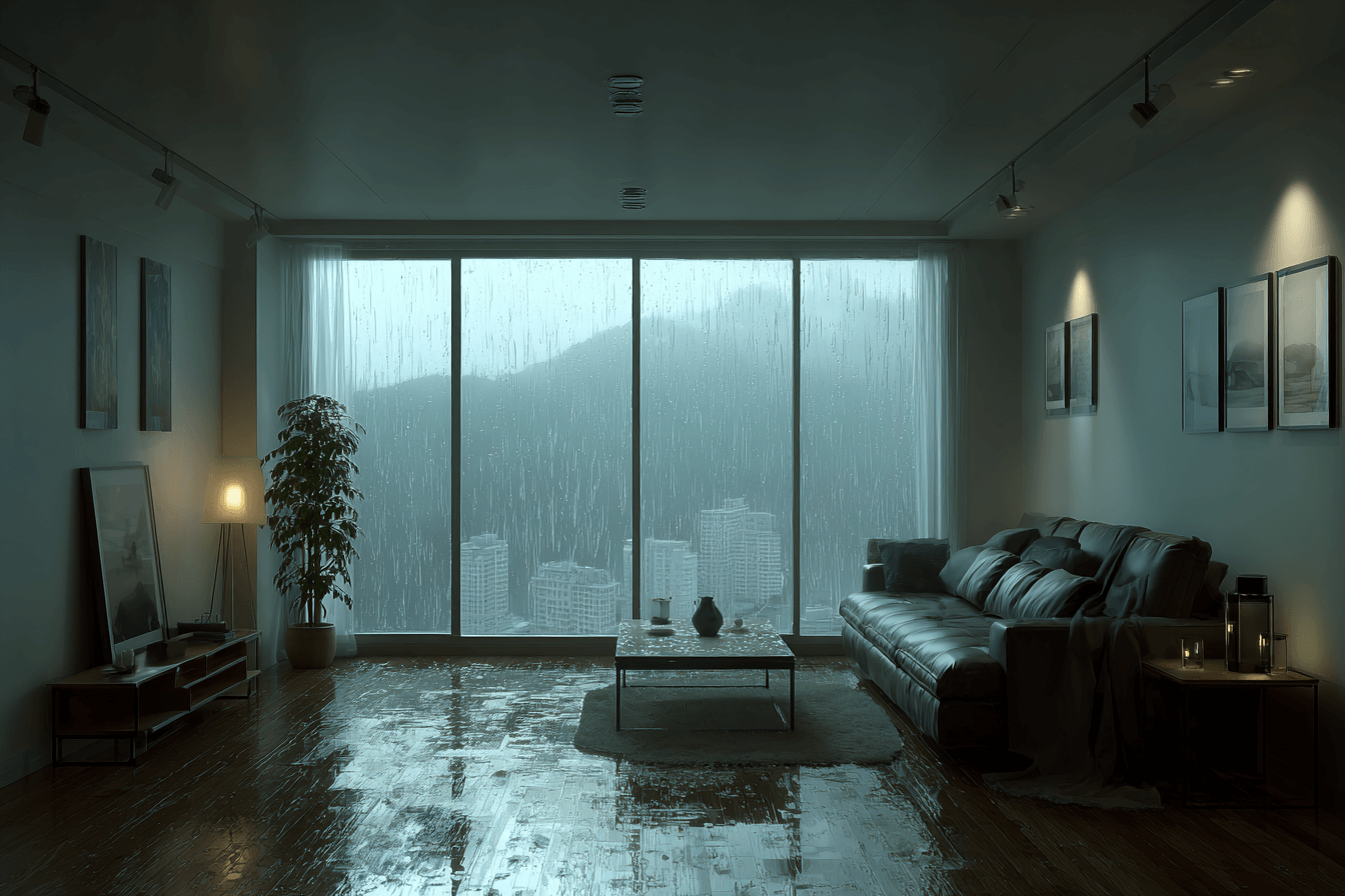 습기가-많아-보이는-집-거실-이미지