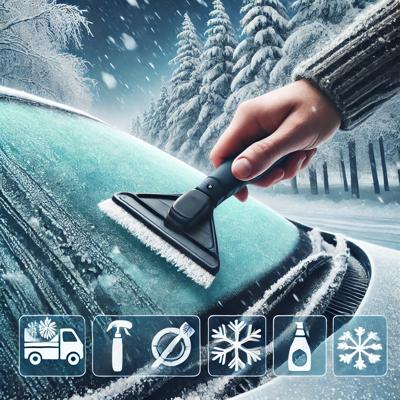 겨울철 차량 성에 제거와 예방법: 안전 운전을 위한 필수 가이드