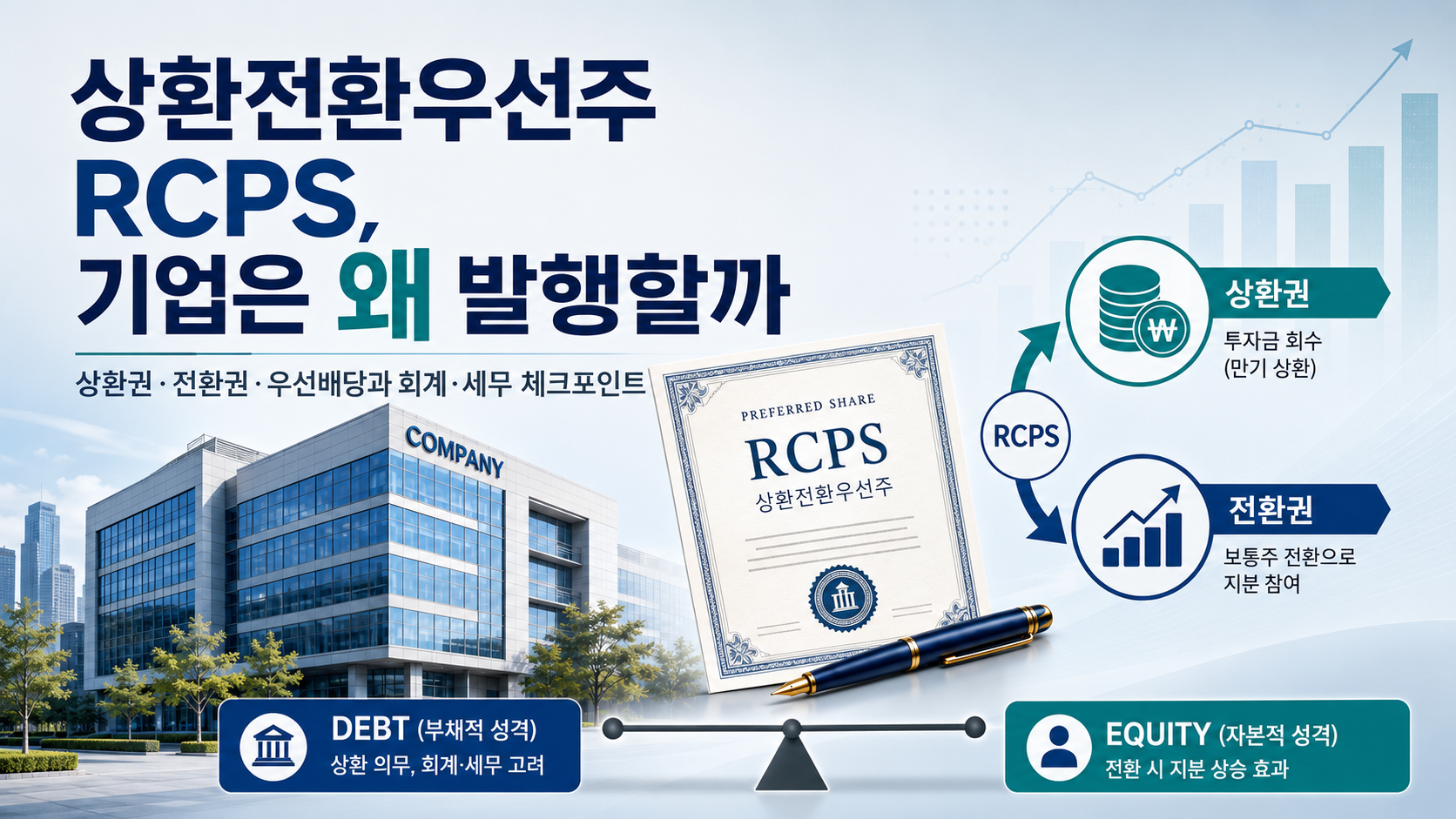 상환전환우선주, 기업은 왜 발행할까 본문 대표 이미지