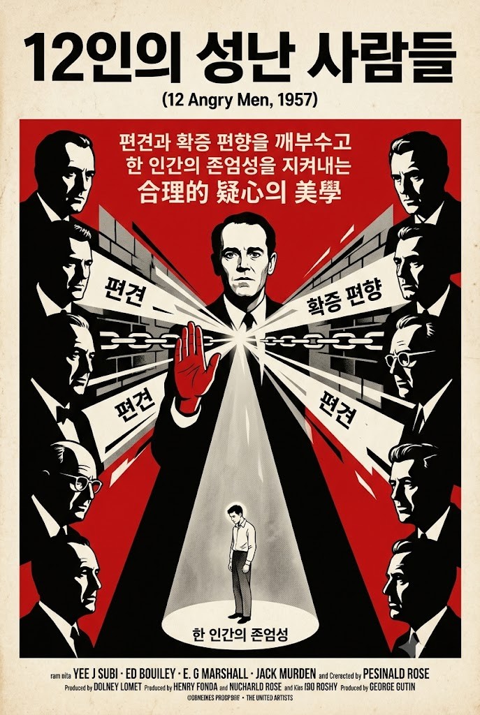 <12인의 성난 사람들> 헨리 폰다와 배심원들의 심리전,
합리적 의심의 미학