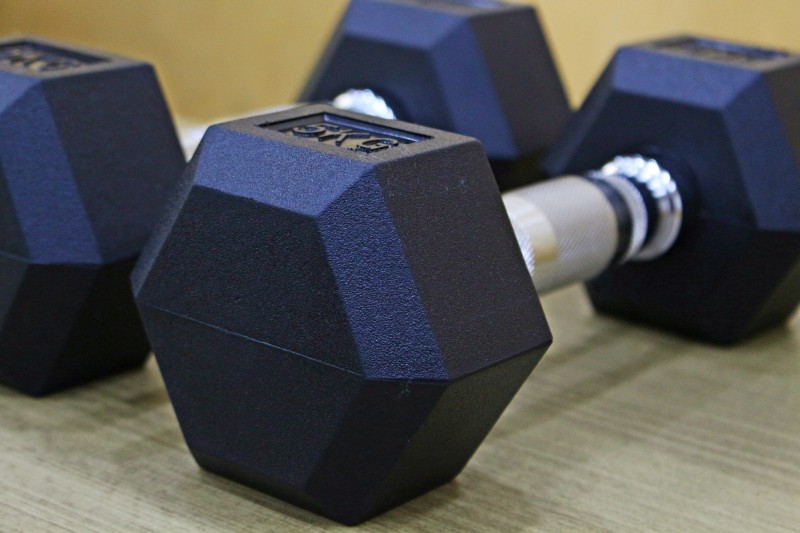 헬스기구 : 운동기구 팔 운동