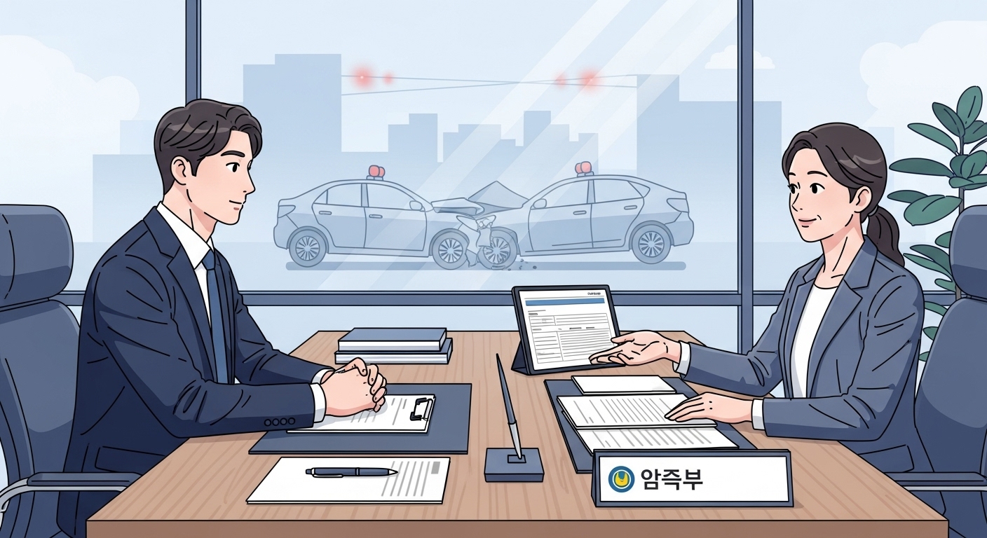 교통사고, 후방추돌, 100%과실