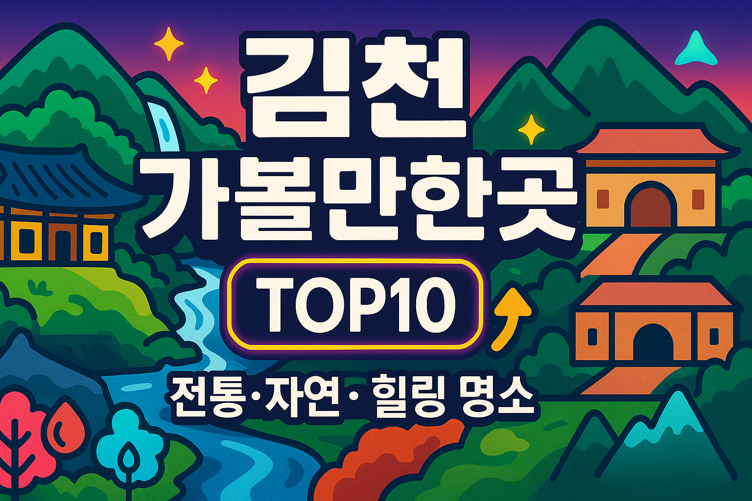 김천 가볼만한곳 베스트10