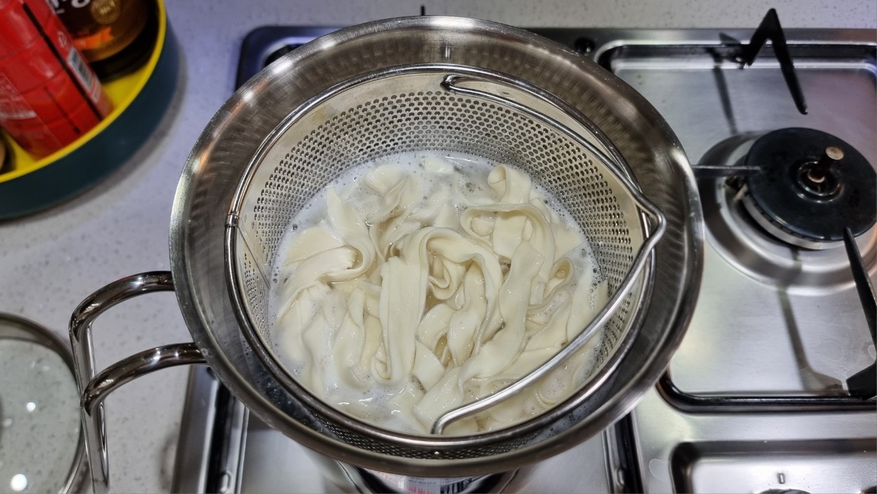 도삭면 조리