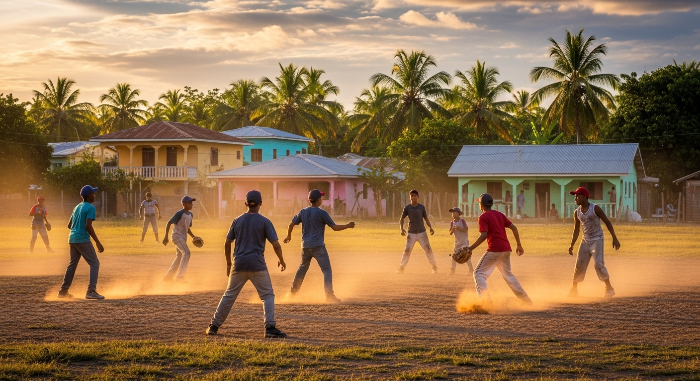 야구가 일상화된 문화