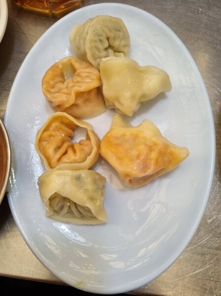 고향칼국수 김치만두 고기만두