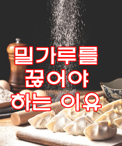 밀가루를 끊어야 하는 이유