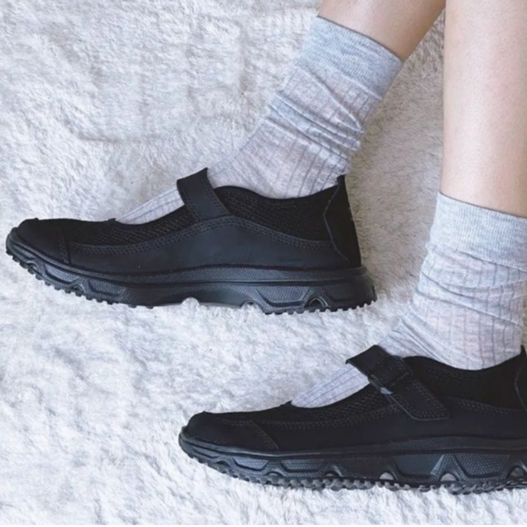 메리제인 운동화 양말 코디