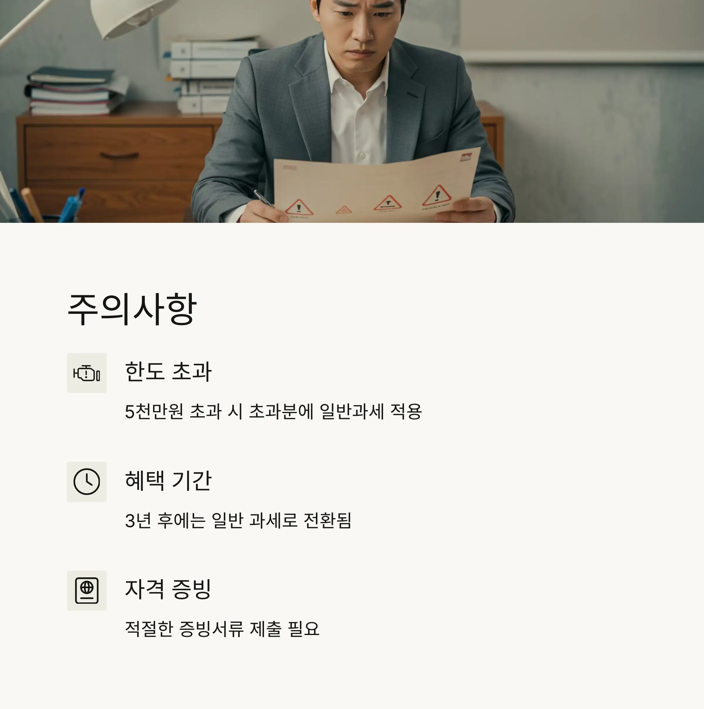 ⚠️ 주의사항 및 유의점